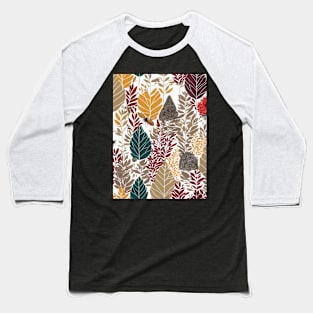 Chromatic Botanic Abstraction #33 Baseball T-Shirt